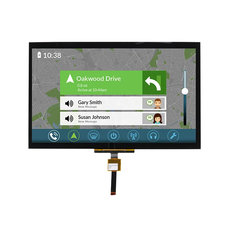 10.1 'Günəş işığı ilə oxunan TFT Capacitive sensoru ekran modulu