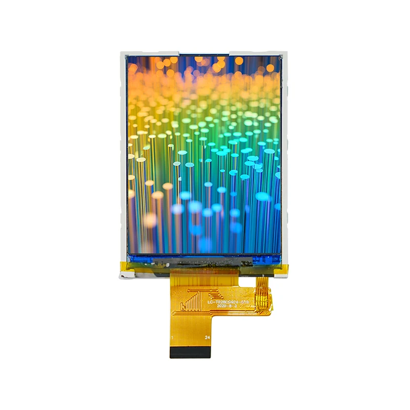 2.4 '' Normal olaraq ağ kiçik TFT LCD ekran modulu