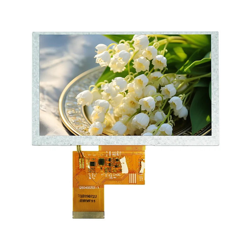 5.0 'Normal olaraq ağ rəngli TFT LCD ekran modulu
